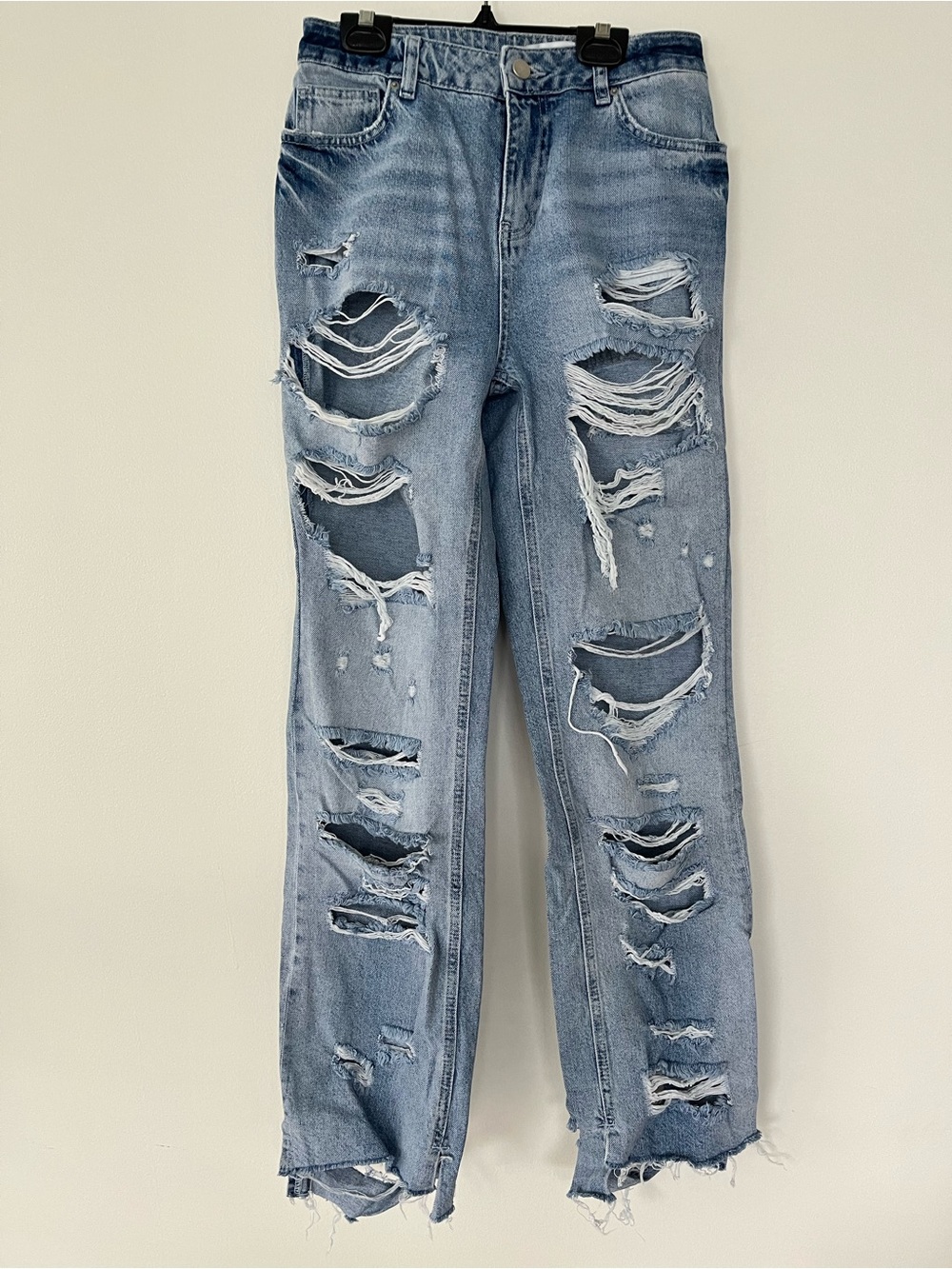 Light Blue Distressed Women’s Jeans